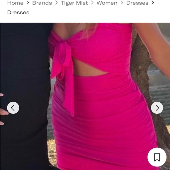 TIGER MIST LISLE DRESS SMALL - Picture 3 of 9